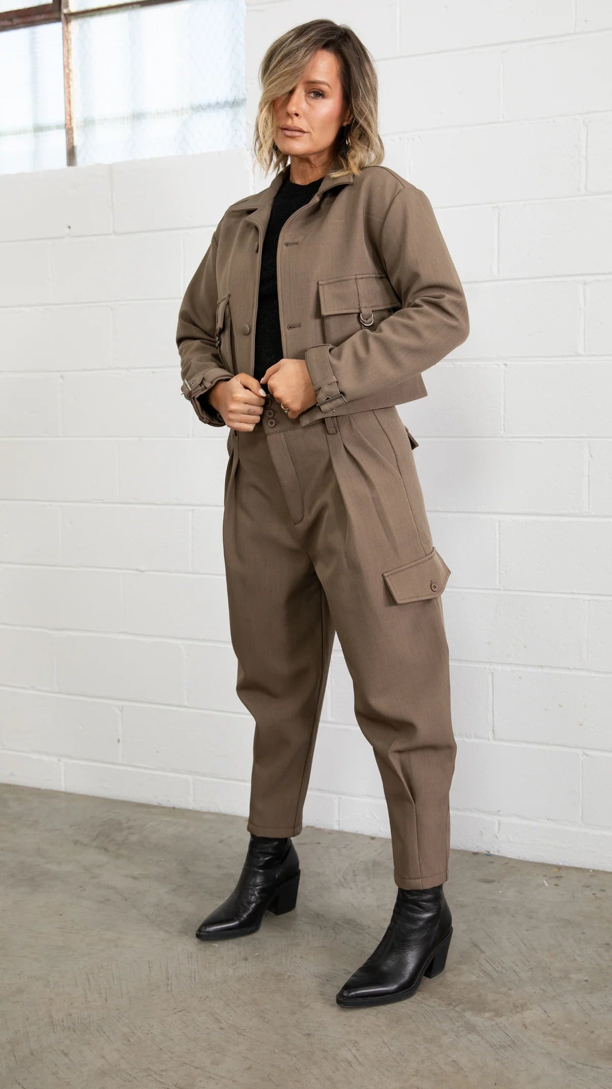 Axel Combat Army Jacket and Pants - side