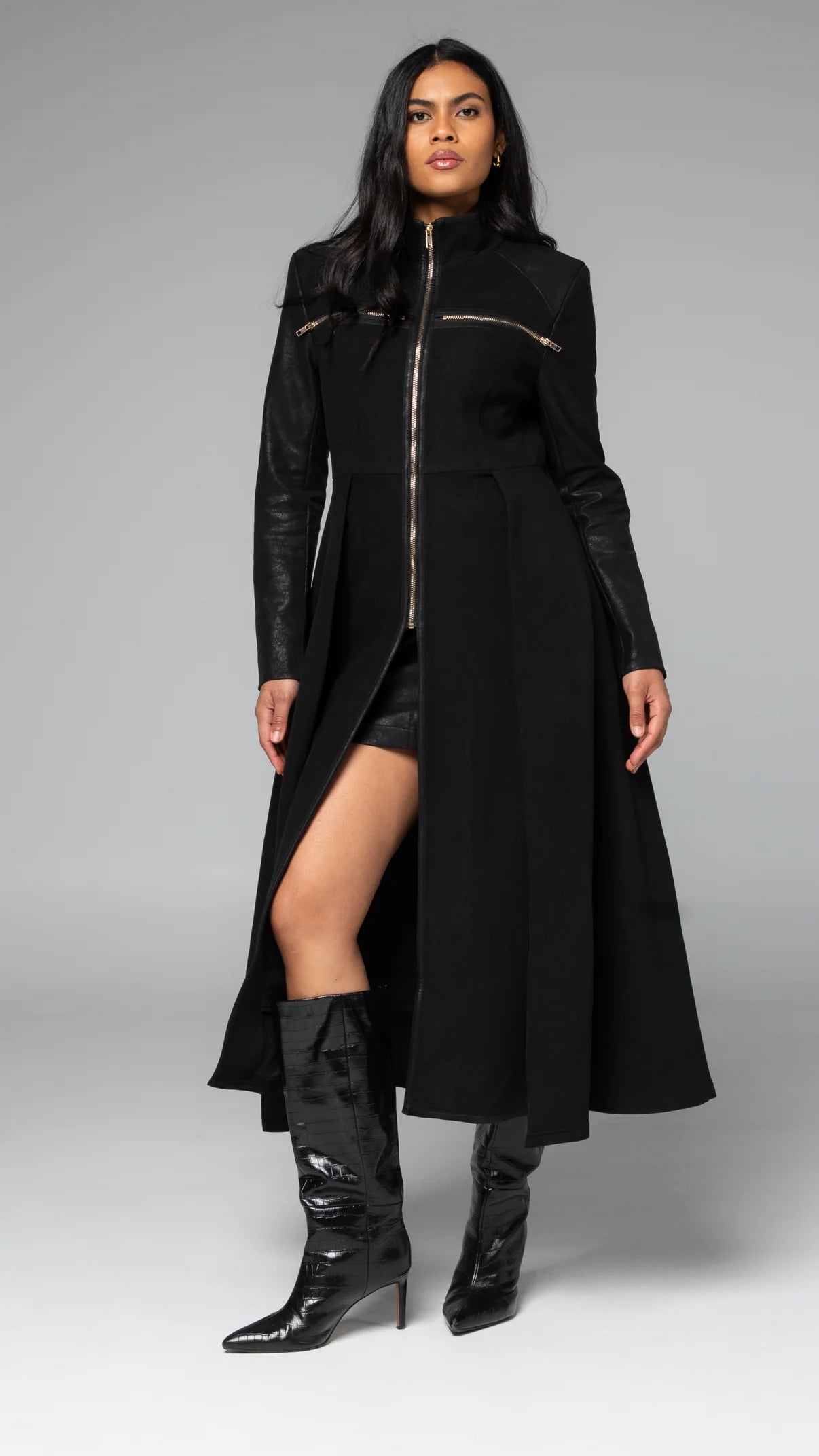 Dijon Longline Coat Dress