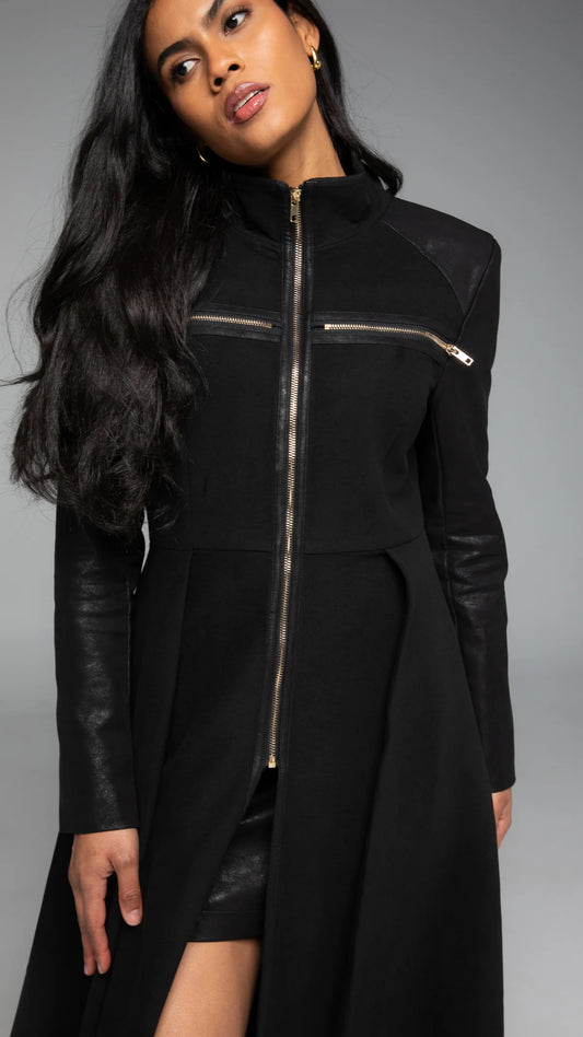Dijon Longline Coat Dress - alternate view