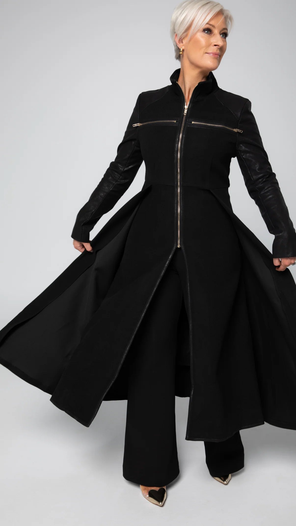 Dijon Longline Coat Dress - alternate view