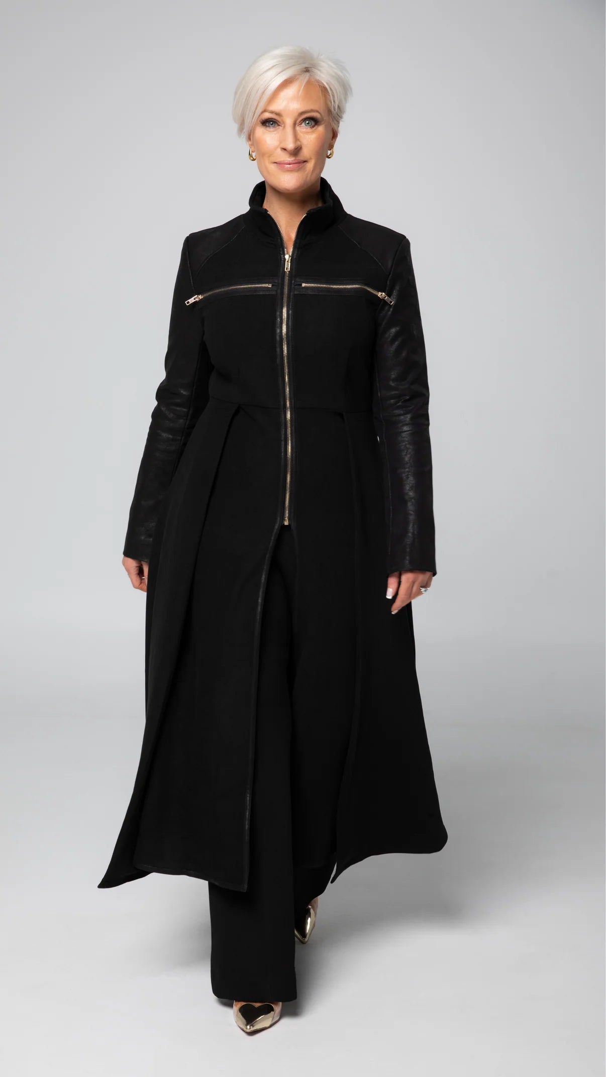 Dijon Longline Coat Dress - alternate view