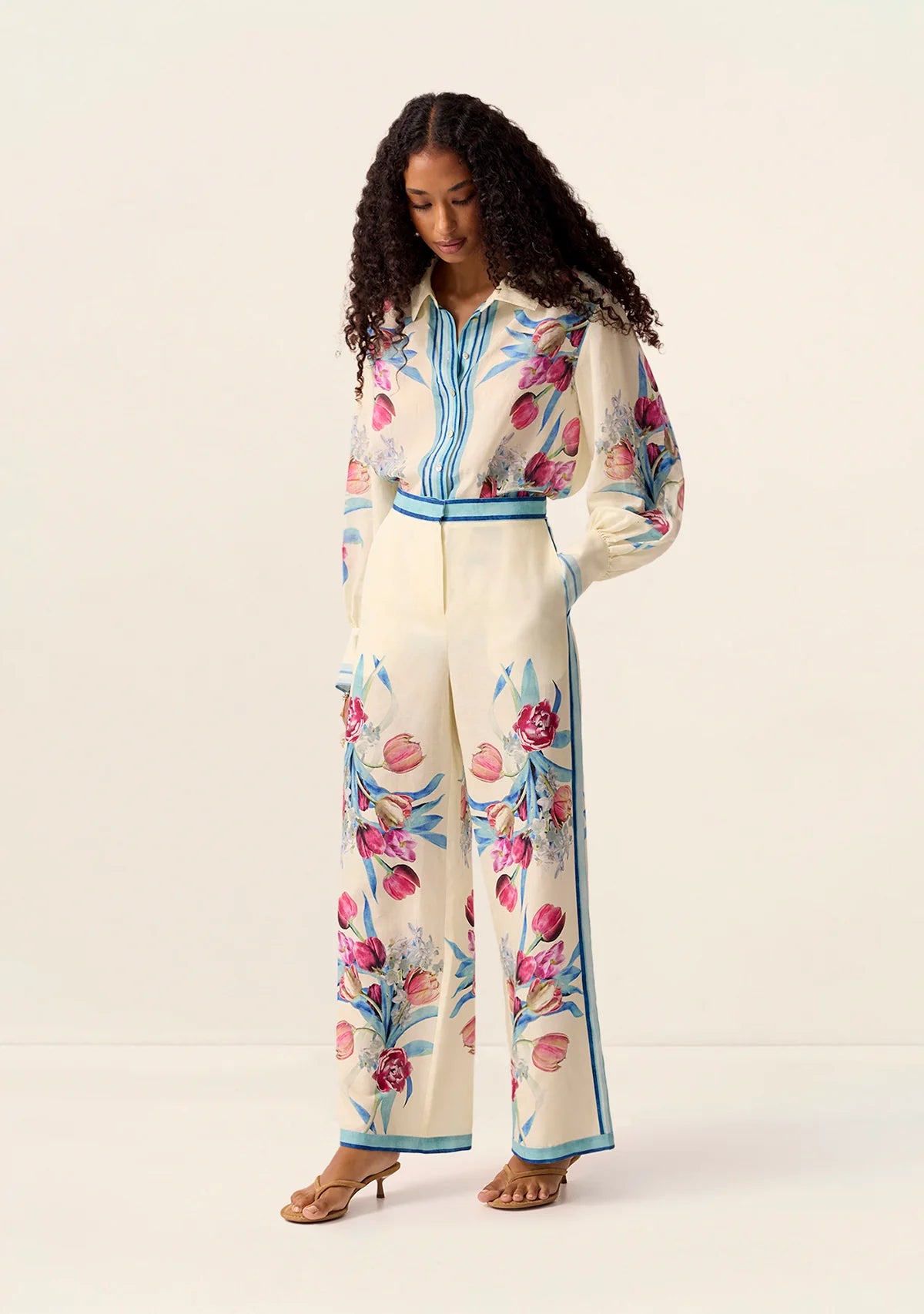 Tulip Blouse and Pant Set
